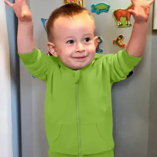 ZOELNIC Toddler Baby Boy Fall Winter Hooded Clothes Baby Boy Hoodie Tops Letter Printed Long Sleeve Sweatshirt - 5