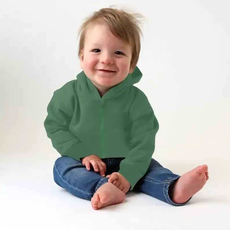 ZOELNIC Toddler Baby Boy Fall Winter Hooded Clothes Baby Boy Hoodie Tops Letter Printed Long Sleeve Sweatshirt - 4