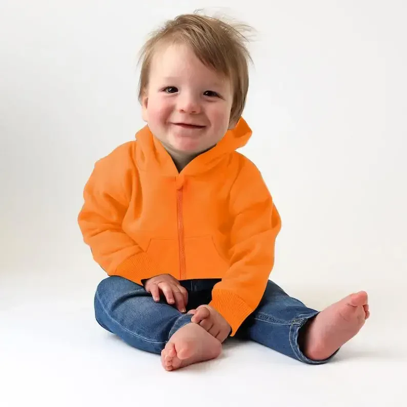 ZOELNIC Toddler Baby Boy Fall Winter Hooded Clothes Baby Boy Hoodie Tops Letter Printed Long Sleeve Sweatshirt - 2