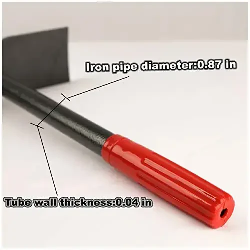 ZOG Garden Small Hand Digger and Hoe Combo Garden Tool, Garden Hoe and Cultivato, Dual Headed Weeding Tool, Hand Tiller is Bend Proof, Non-Slip Handle & Anti-Rust Head (Small-1) - 7