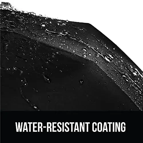 Зонт-трость Gorilla Grip Windproof Compact, водонепроницаемый, с автоматическим открытием и закрытием в один клик, прочными усиленными фибергласовыми спицами, легко складывается, легкий портативный зонт для путешествий - 2