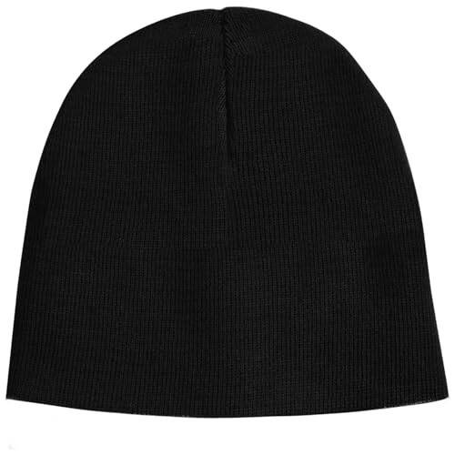 ZOORON 1 & 2 Pack Unisex Beanie for Men Women Reversible Winter Beanies Hat Knit Warm Plain Skull Cap Daily Beanie Hat - 1