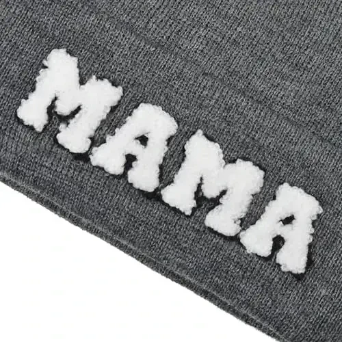 ZOORON 1 & 2 Packs Beanie for Men Women Warm Winter Hats Acrylic Knit Cuffed Beanie Cap Unisex - 3