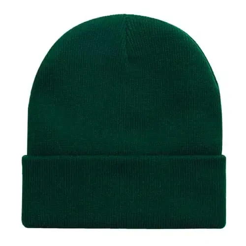 ZOORON 1 & 2 Packs Erkaklar va Ayollar uchun Beanie Qishki iliq shlyapalar Akril Trikotaj Manshetli Beanie Kepka Unisex - 6