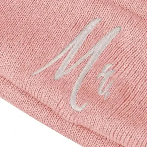 ZOORON 1 & 2 Packs Beanie for Men Women Warm Winter Hats Acrylic Knit Cuffed Beanie Cap Unisex - 4