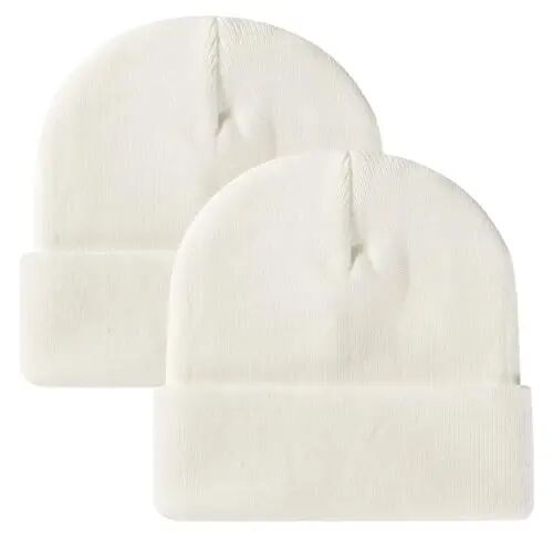 ZOORON Beanie for Men Women Warm Winter Hat Unisex Soft Knit Cuffed Beanie Skull Cap - ZOORON