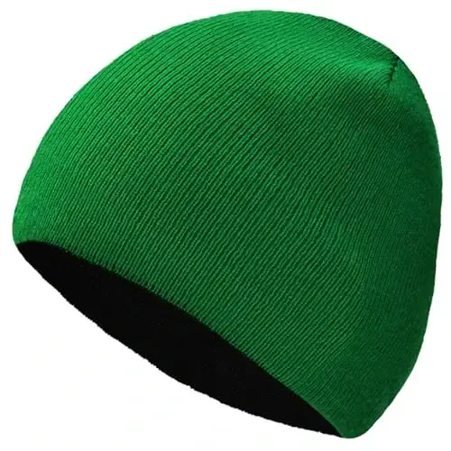 ZOORON 1 & 2 Pack Unisex Beanie for Men Women Reversible Winter Beanies Hat Knit Warm Plain Skull Cap Daily Beanie Hat 