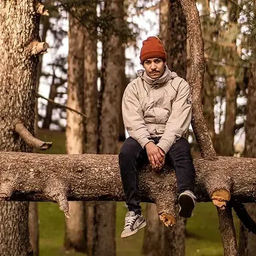 ZOORON 1&2 Pack Beanie for Men Women Slouchy Beanie Hats Winter Knit Caps Soft Ski Hat Unisex - 5