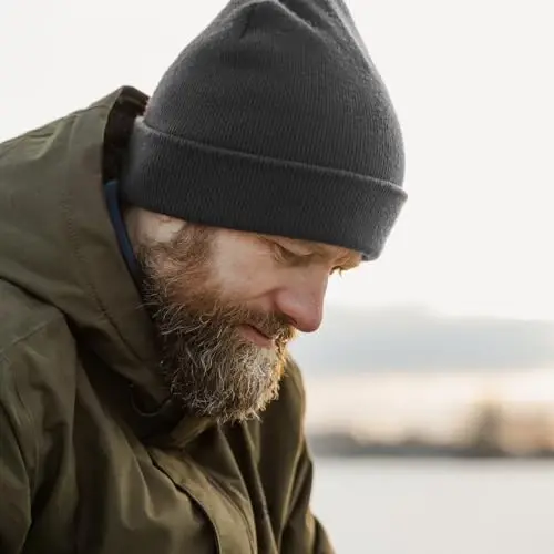 ZOORON 1&2 Pack Beanie for Men Women Slouchy Beanie Hats Winter Knit Caps Soft Ski Hat Unisex - 6