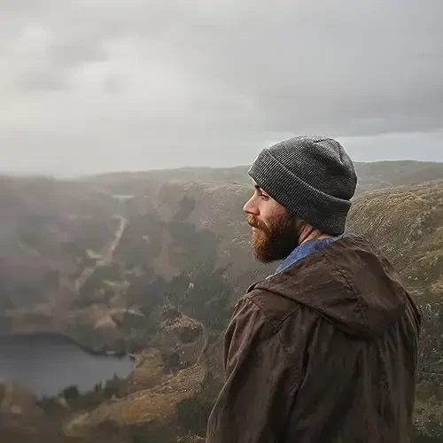 ZOORON 1&2 Pack Beanie for Men Women Slouchy Beanie Hats Winter Knit Caps Soft Ski Hat Unisex - 5