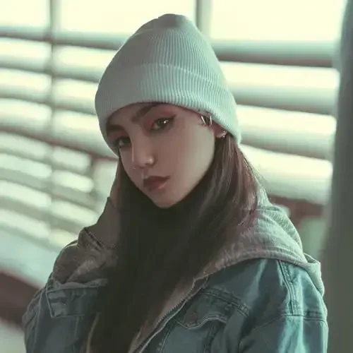 ZOORON 1&2 Pack Beanie for Men Women Slouchy Beanie Hats Winter Knit Caps Soft Ski Hat Unisex - 4