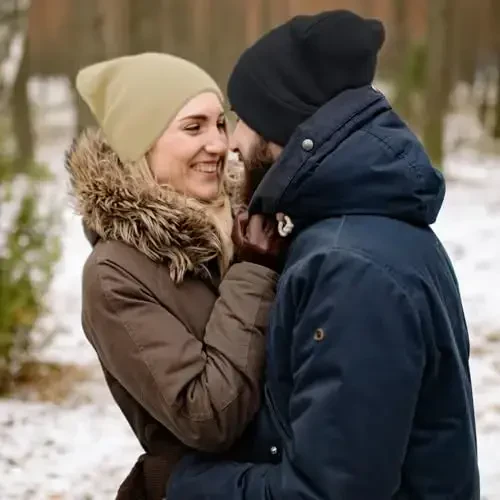 ZOORON 1&2 Pack Erkaklar Ayollar uchun Beanie Slouchy Beanie Shlyapalar Qishki Trikotaj Shapka Yumshoq Chang'i Shapkasi Uniseks - 6