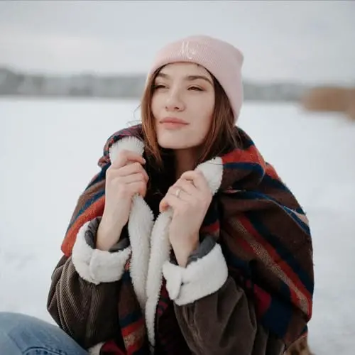 ZOORON 1&2 Pack Erkaklar Ayollar uchun Beanie Yumshoq Qishki Triko Shapka Uniseks - 5