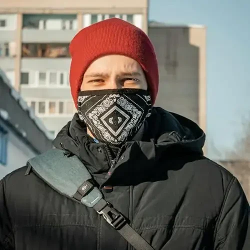 ZOORON 1&2 Pack Erkaklar va Ayollar uchun Beanie Bo'yinbog'lari Qishki Trikotaj Shlyapalar Yumshoq Chang'i Shlyapasi Unisex - 3