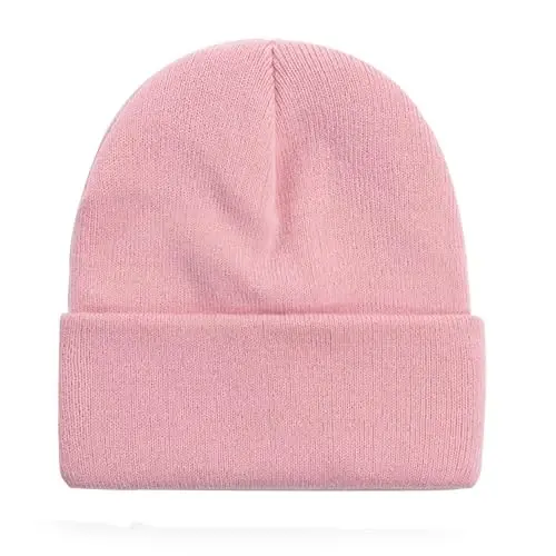 ZOORON 1&2 Pack Erkaklar va Ayollar uchun Beanie Qalpog'i Yumshoq Qishki Triko Qalpog'i Unisex - ZOORON
