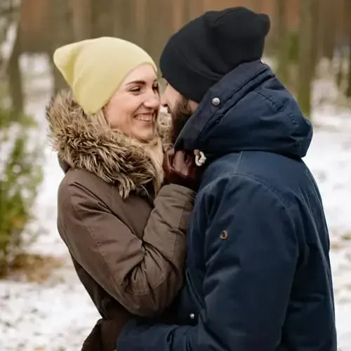 ZOORON 1&2 Pack Erkaklar va Ayollar uchun Beanie Shapka Qishki Trikotaj Shapka Yumshoq Chang'i Shapka Uniseks - 5