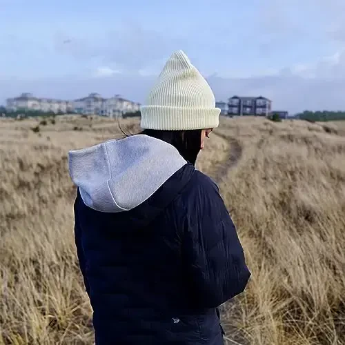 ZOORON 1&2 Pack Erkaklar va Ayollar uchun Beanie Yumshoq Qishki Triko Shapka Uniseks - 6