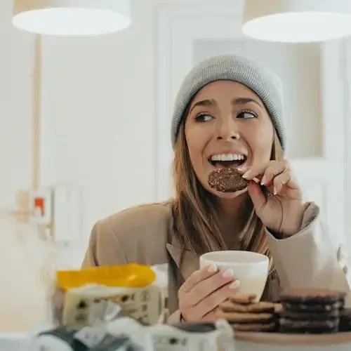 ZOORON 1&2 Pack Erkaklar va Ayollar uchun Bini Shapka Qishki Trikotaj Shapka Yumshoq Chang'i Shapka Unisex - 4