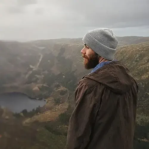 ZOORON 1&2 Pack Erkaklar va ayollar uchun yumshoq shapkalar Qishki trikotaj shapkalar Yumshoq chang'i shapkasi Unisex - 4