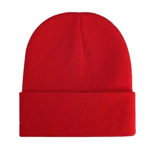 ZOORON 1&2 Pack Beanie for Men Women Slouchy Beanie Hats Winter Knit Caps Soft Ski Hat Unisex - ZOORON