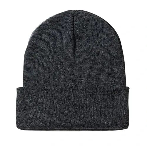 ZOORON Beanie for Men Women Slouchy Winter Beanie Hats Cuffed Skull Caps | Unisex, Double-Layer Warmth, Soft, Secure Fit, Windproof, Idea for Outdoor Work,Ski, Dog Walking, Daily use, Mens Gifts - ZOORON