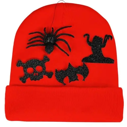ZOORON Beanie for Men Women Warm Winter Hat Unisex Soft Knit Cuffed Beanie Skull Cap - 1