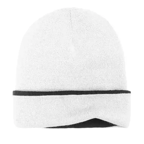 ZOORON 1 & 2 Packs Beanie for Men Women Warm Winter Hats Acrylic Knit Cuffed Beanie Cap Unisex - 1