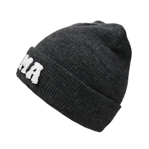 ZOORON Beanie for Men Women Warm Winter Hat Unisex Soft Knit Cuffed Beanie Skull Cap - 2