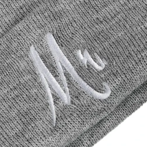 ZOORON 1 & 2 Packs Beanie for Men Women Warm Winter Hats Acrylic Knit Cuffed Beanie Cap Unisex - 4