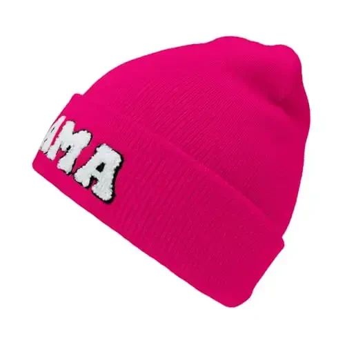 ZOORON 1 & 2 Packs Beanie for Men Women Warm Winter Hats Acrylic Knit Cuffed Beanie Cap Unisex - 2