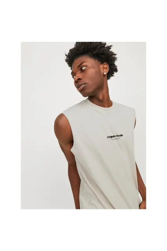 ЖОРВЕСТЕРБРО SLEEVELESS TEE SN-Ay Işığı - 4