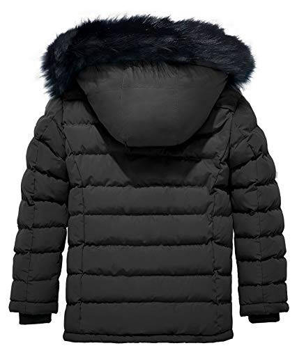 ZSHOW Girls' Puffer Jacket Soft Fleece Lined Warm Hooded Winter Coat - 2