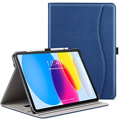 Ztotop iPad 10th Gen Case, Blue - 1