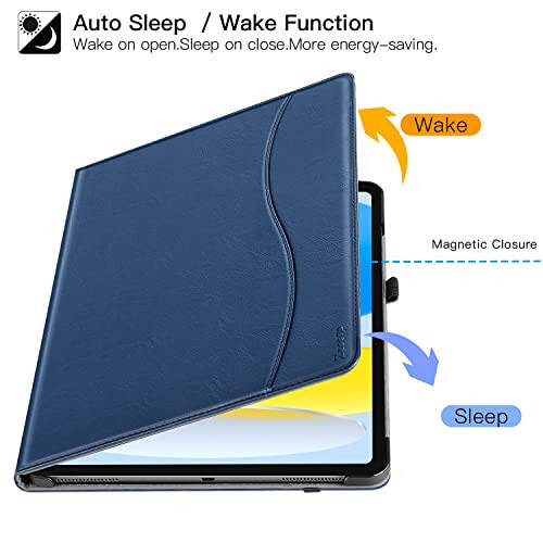 Ztotop iPad 10th Gen Case, Blue - 5