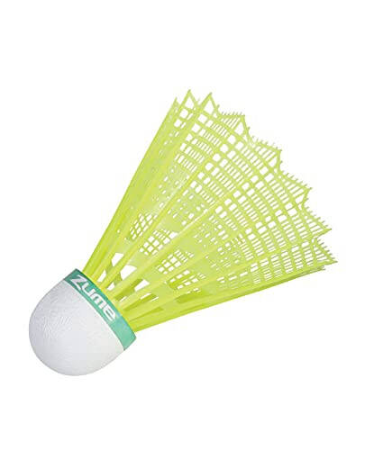 Zume Games Portable Badminton Set with Freestanding Base - Sets Up on Any Surface in Seconds - No Tools or Stakes Required - 6