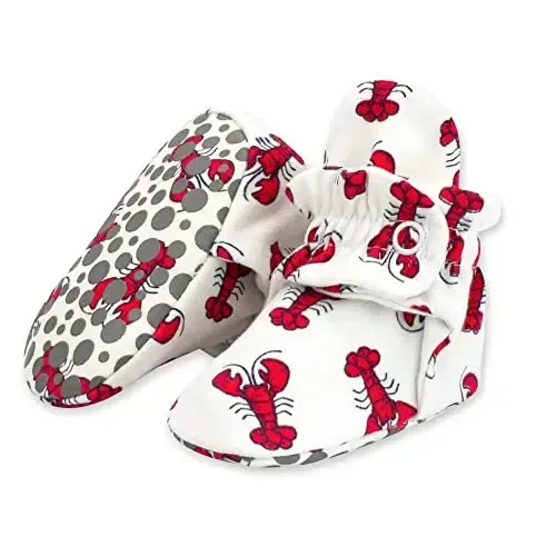 Zutano Organic Baby Booties Newborn Infant, Lost Baby Socks Solution, Unisex, Girl, Boy, 0-3, 3-6, 6-12, 12-18, 18-24 Months - 1