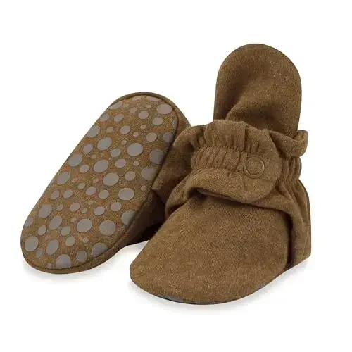 Zutano Organic Baby Booties Newborn Infant, Lost Baby Socks Solution, Unisex, Girl, Boy, 0-3, 3-6, 6-12, 12-18, 18-24 Months - 1