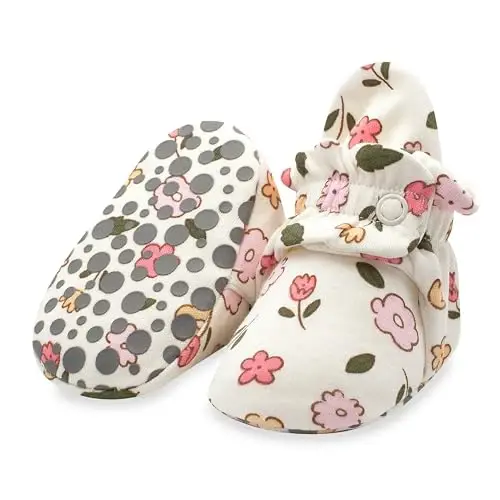 Zutano Organic Baby Booties Newborn Infant, Lost Baby Socks Solution, Unisex, Girl, Boy, 0-3, 3-6, 6-12, 12-18, 18-24 Months - 1