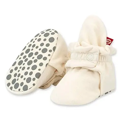 Zutano Organic Baby Booties Newborn Infant, Lost Baby Socks Solution, Unisex, Girl, Boy, 0-3, 3-6, 6-12, 12-18, 18-24 Months - 1