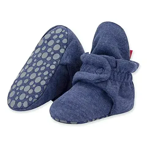 Zutano Organic Baby Booties Newborn Infant, Lost Baby Socks Solution, Unisex, Girl, Boy, 0-3, 3-6, 6-12, 12-18, 18-24 Months - 1
