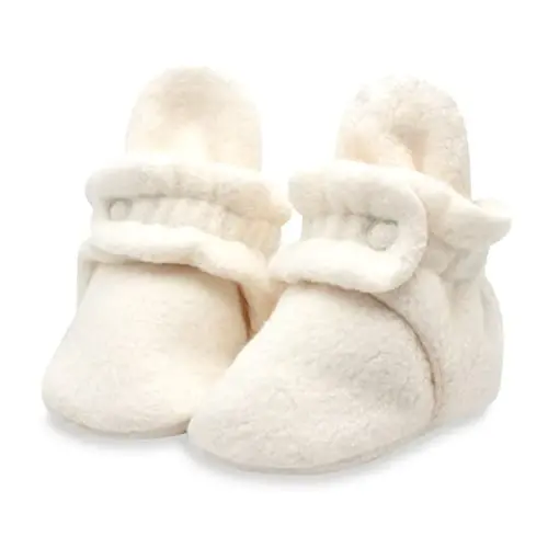 Zutano Unisex Fleece Baby Booties, Two Snap Closure, Newborn to 24 Months - 4
