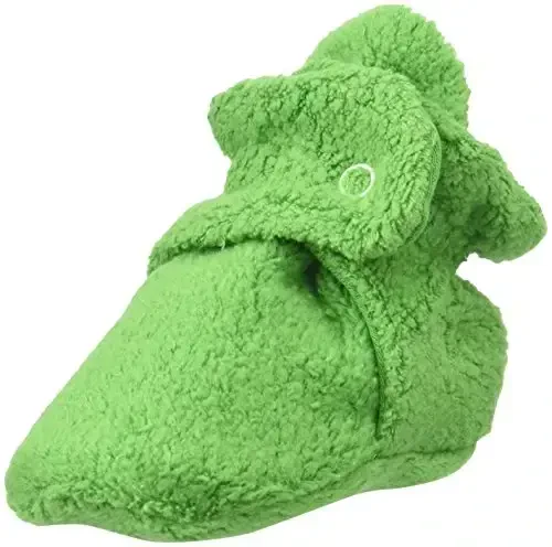 Zutano Unisex Fleece Baby Booties, Two Snap Closure, Newborn to 24 Months 