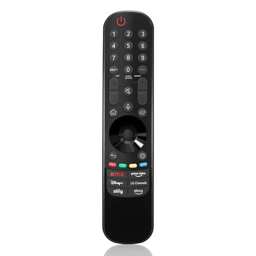 ZYK New Replacement Remote for LG TV Remote MR23GA Remote for LG Magic Remote Universal Remote Control for LG Smart TV Remote（NO Voice Function No Pointer Function）Compatible with All Models for LG TV - 1