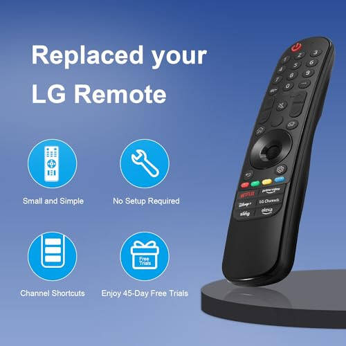 ZYK New Replacement Remote for LG TV Remote MR23GA Remote for LG Magic Remote Universal Remote Control for LG Smart TV Remote（NO Voice Function No Pointer Function）Compatible with All Models for LG TV - 5