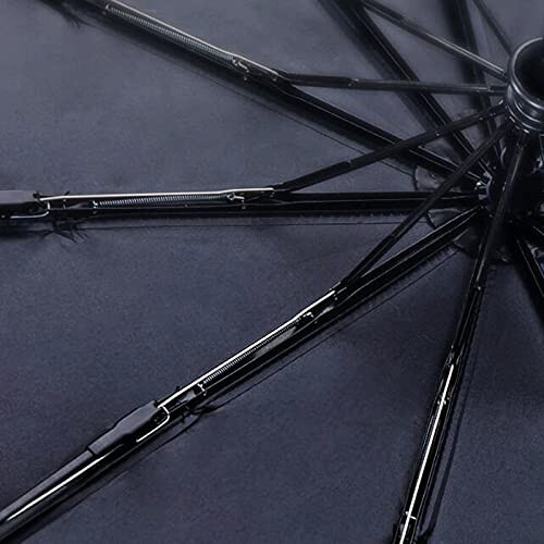 ZYUHARPER Small Fashion Folding Umbrella Rain Sun Women's Umbrella and Ultraviolet Protection Mini Women's Umbrella - 3