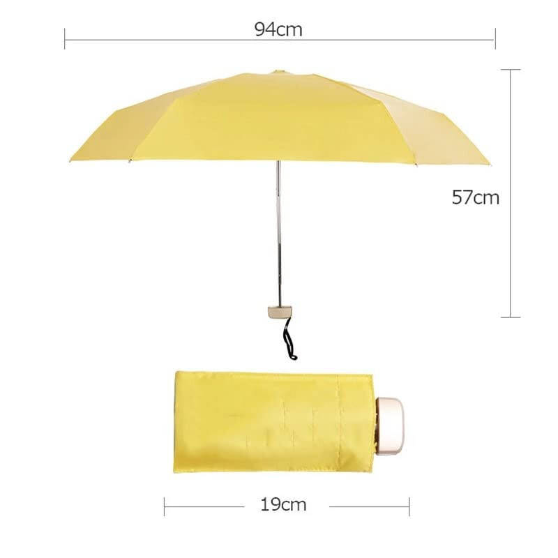 ZYUHARPER Umbrella Windproof Folding Umbrella Beach Rain Sun Reinforced Automatic Umbrella Small Pretty Rain Gear - 5