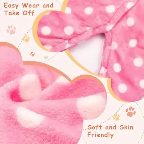 ZYXKTA Baby Snowsuit Infant Winter Cozy Fleece Jumpsuit Cute Bear Hooded Footies Toddler Girls Boys Thicken Soft Outfit - 5